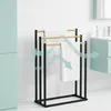 Relaxdays, soporte para toallas, dimensiones: 76 x 45 x Vista previa de la imagen del producto 2
