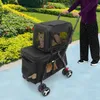 Wózek dla psa 51*63*105cm Podwójny składany wózek dla Podgląd zdjęcia produktu 3