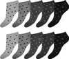 OCERA 10 Paar Damen Sneaker Socken mit einfarbigem Produktbild-Vorschau 2