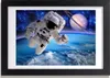 Bild 30x20 MDF-Rahmen, Wandkunst Astronaut Produktbild-Vorschau 1