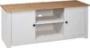 vidaXL TV-Schrank Weiß 120x40x50 cm Massivholz Produktbild-Vorschau 3