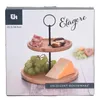 Excellent Houseware Serviertablett 2 Etagen Bambus Rund Produktbild-Vorschau 7