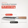 PAUDIN HB10 Santoku-Küchenmesser 17,5 cm – Hochwertiges, Produktbild-Vorschau 7