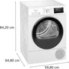 Siemens WT45HVG4 iQ300 Wärmepumpentrockner 8kg – autoDry & Produktbild-Vorschau 9