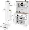 okwish Kuchyňská skříň, Komoda, Barschrank s LED osvětlením Náhled obrázku produktu 7