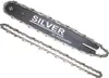 Zilverkleurige kettingzaagketting van 35,5 cm (14 inch) + 2 Productafbeelding-voorbeeld 6