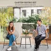 Outsunny Polyrattan Gartenmöbel Set, Outdoor Lounge Produktbild-Vorschau 4