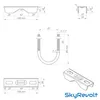 SkyRevolt Dachsparrenhalter Montageset | Frankfurter-Ziegel Produktbild-Vorschau 8
