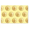 MuchoWow® Schreibtischunterlage Bitcoin - Gold - Muster - Produktbild-Vorschau 1