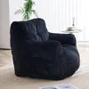 Sitzsack mit Cordbezug 100x94x70 cm | Memory-Schaum-Flocken Produktbild-Vorschau 7