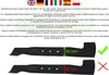 32 cm nôž na kosačku pre Sterwins 320 EP-4 1200 W Náhľad obrázku produktu 2