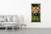 MuchoWow® Textilposter Tiger im Wasser 90x180 cm mit Produktbild-Vorschau 3