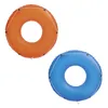 Two inflatable swim rings, one orange and one blue, are shown against a white background. Náhľad obrázku produktu