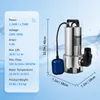 VEVOR Schmutzwasserpumpe mit var, Schwimmerschalter Produktbild-Vorschau 8