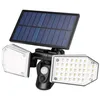 A solar-powered LED floodlight with a motion sensor. Náhľad obrázku produktu