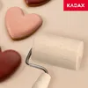 KADAX Rouleau à pâtisserie cylindrique avec poignée, Voir les images du produit 2