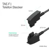 TAE-F Stecker auf RJ45 Stecker, VDSL Routerkabel, schwarz, Produktbild-Vorschau 3