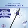 alca® Universal Antennen-Ersatzstab M 40 cm Auto Produktbild-Vorschau 2