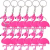 12 Stück Schlüsselanhänger Flamingo Anhänger Pink Deko Produktbild-Vorschau 1