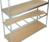 Schwerlastregal Robus 400 verzinkt 180x180x60 cm Produktbild-Vorschau 2