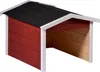 Mährobotergarage, Holz, rot Produktbild-Vorschau 2