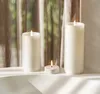 UYUNI Lighting LED Kerze PILLAR tiefer Docht 7,8 x 10 cm Produktbild-Vorschau 1
