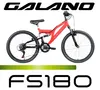 Galano FS180 Jugendfahrrad 24 Zoll Mountainbike ab 8 Jahre Produktbild-Vorschau 2