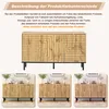 Merax dressoir met 3 deuren met push-open sluiting en een Productafbeelding-voorbeeld 12