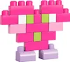 Sáček na stavebnice Mega Bloks růžový (80 dílků) Náhled obrázku produktu 10