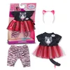 BABY born Katzen-Outfit mit Tüllrock, Hose & Haarreif für Produktbild-Vorschau 1
