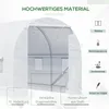 Outsunny Foliengewächshaus Gewächshaus Folien Treibhaus Produktbild-Vorschau 5