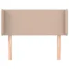 vidaXL Kopfteil mit Ohren Cappuccino Braun 93x16x78/88 cm Produktbild-Vorschau 3
