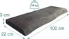 Scaffale da parete Relaxdays, bordo naturale, L x P x A: Anteprima dell’immagine prodotto 4