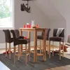 home24 Bartisch - Eiche Massiv Produktbild-Vorschau 2