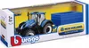 Bburago 1:32 Farm Traktor New Holland s vlečkou na seno Produktbild-Vorschau 2