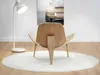 DAHL Designer Sessel - Beige / Eiche Produktbild-Vorschau 11