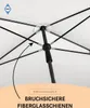 FARE Sonnenschirm R Höhenverstellbar Knickvorrichtung Produktbild-Vorschau 1
