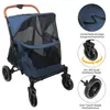 2 in 1 Hundebuggy Faltbar groß Jogger Katzenbuggy mit Produktbild-Vorschau 2