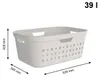 Rotho 3er-Set Wäschekorb 39L Jona - Wäschesammler groß - Produktbild-Vorschau 3