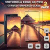 2 kusy Motorola EDGE 40 PRO - tvrzené sklo 9H - 3D ochrana Náhled obrázku produktu 1