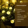 Solar LED Lichterkette 5m 20 LEDs warmweiß 8 Modi Produktbild-Vorschau 6