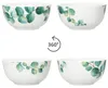 sada 6 eukalyptových misek Ø14cm bílý porcelán 400ml 6 osob Náhled obrázku produktu 5
