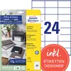 Avery Zweckform 6122 Etiketten, Home Office, Kleinpackung, Produktbild-Vorschau 1