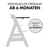 Hauck Alpha Click Tray -syöttötuolin tarjotin, Black Anteprima dell’immagine prodotto 5