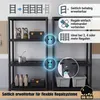 BigDean, lot de 2 rayonnages robustes pour cave ou Voir les images du produit 4