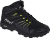 A black hiking boot with green accents. Produktbild-Vorschau