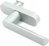 Schüco Fenstergriff Drehgetriebe Aluminium silber, 269509 Produktbild-Vorschau 2