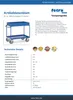 Fetra Transportgeräte Fetra Tischwagen Ladefläche 850 x 500 Produktbild-Vorschau 3