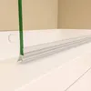140x70cm 6mm ESG Chromfarben Faltwand mit Seitenwand Produktbild-Vorschau 8