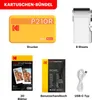 Kodak Mini 2 Retro P210R Stampante Fotografica BT +60 Fogli Podgląd zdjęcia produktu 7
